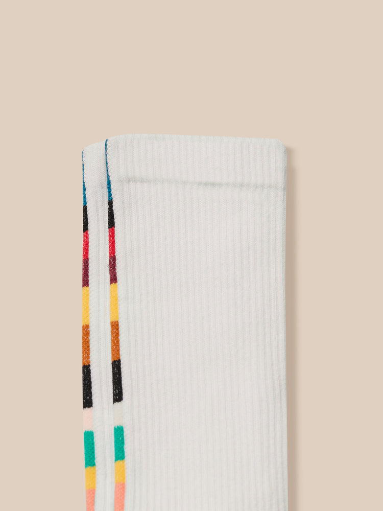 Unisex Castore x Paul Smith 2 Pack Technical Socks - Off White