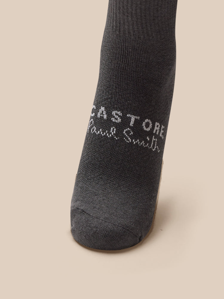 Unisex Castore x Paul Smith 2 Pack Technical Socks - Charcoal