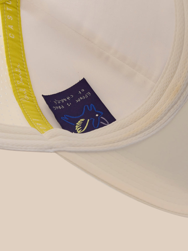 Unisex Castore x Paul Smith Technical Cap - Off White