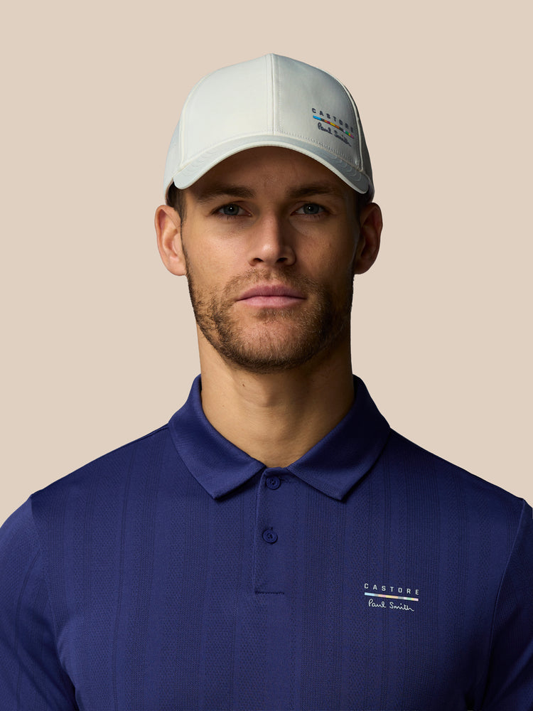 Unisex Castore x Paul Smith Technical Cap - Off White