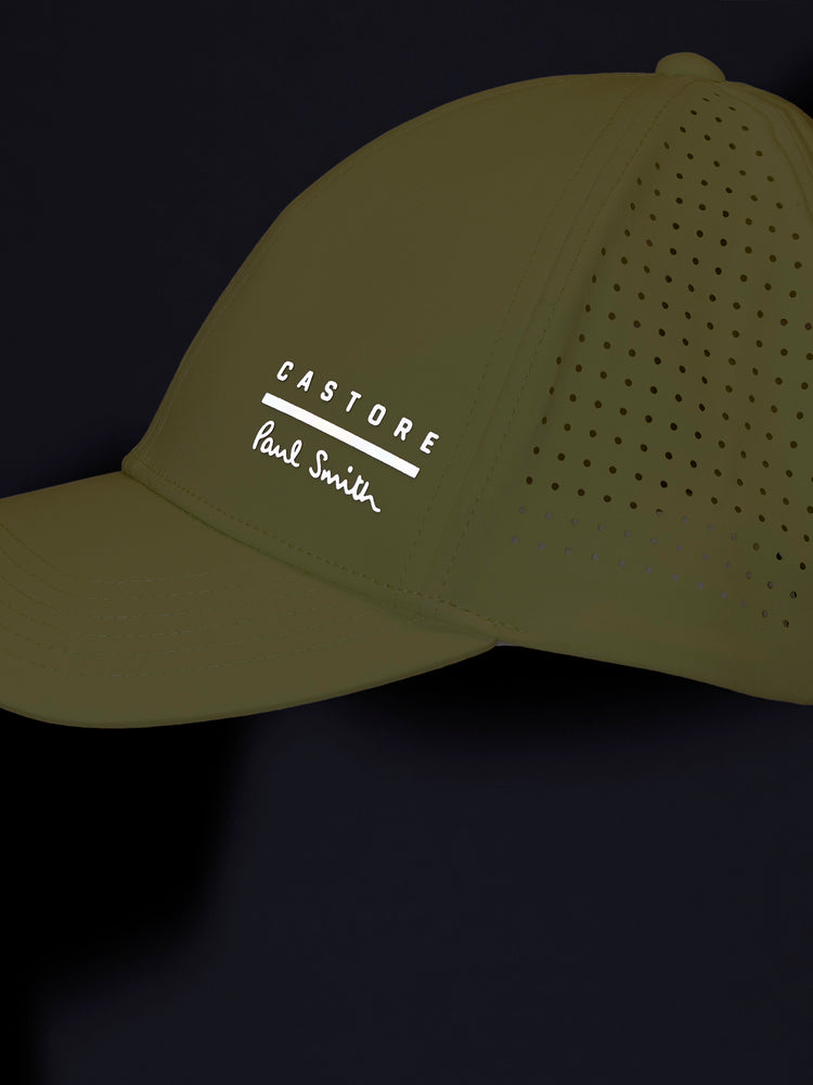 Unisex Castore x Paul Smith Technical Cap - Lime
