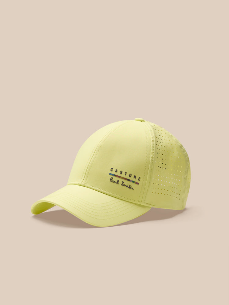 Unisex Castore x Paul Smith Technical Cap - Lime