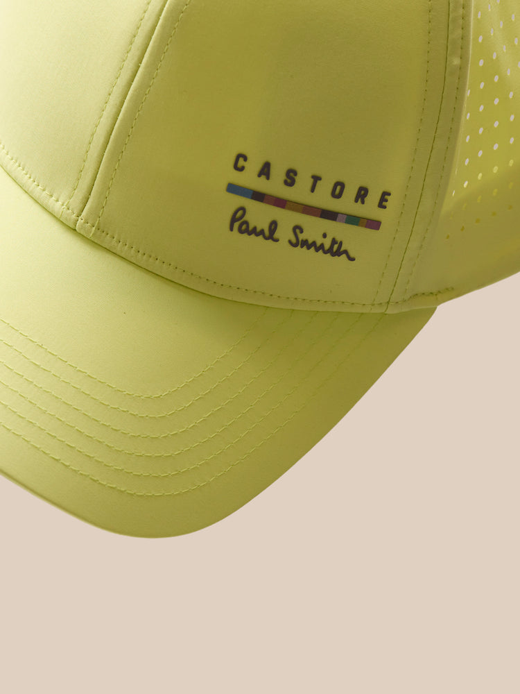 Unisex Castore x Paul Smith Technical Cap - Lime