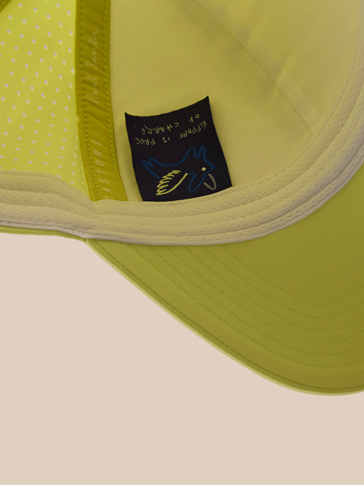 Unisex Castore x Paul Smith Technical Cap - Lime