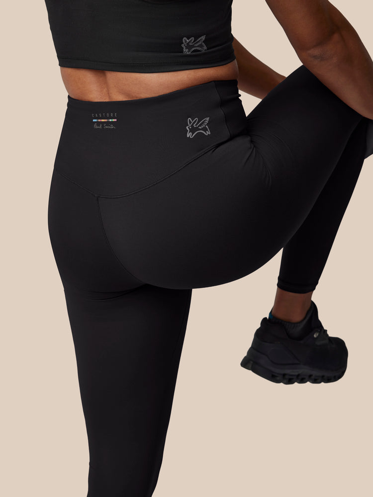 Women's Castore x Paul Smith Performance Leggings - Black