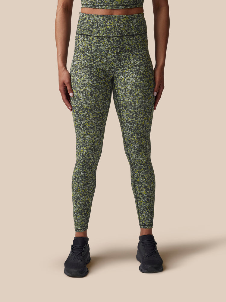 Women's Castore x Paul Smith Performance Leggings - Charcoal/Multi