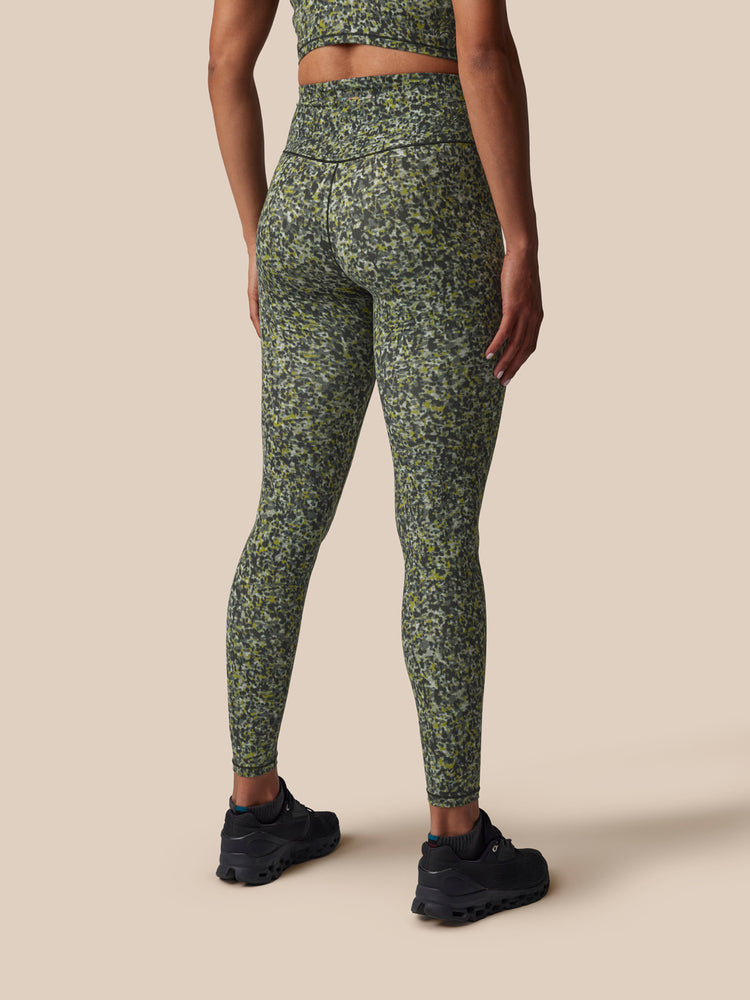 Women's Castore x Paul Smith Performance Leggings - Charcoal/Multi