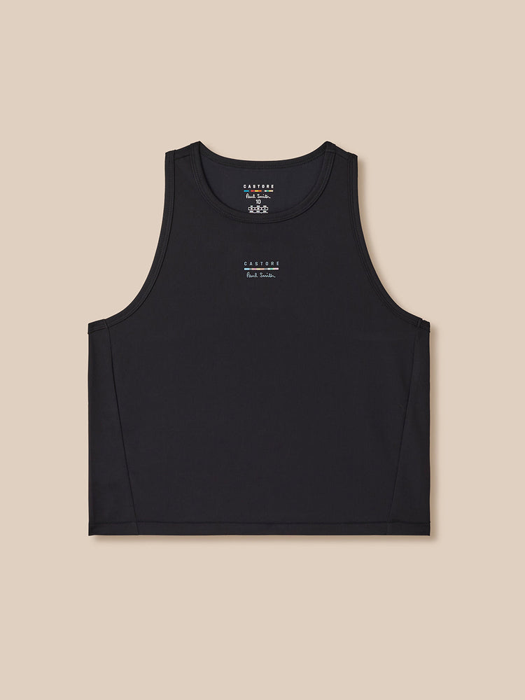 Women's Castore x Paul Smith Performance Tank Top - Black