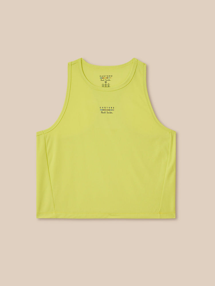 Women's Castore x Paul Smith Performance Tank Top - Lime