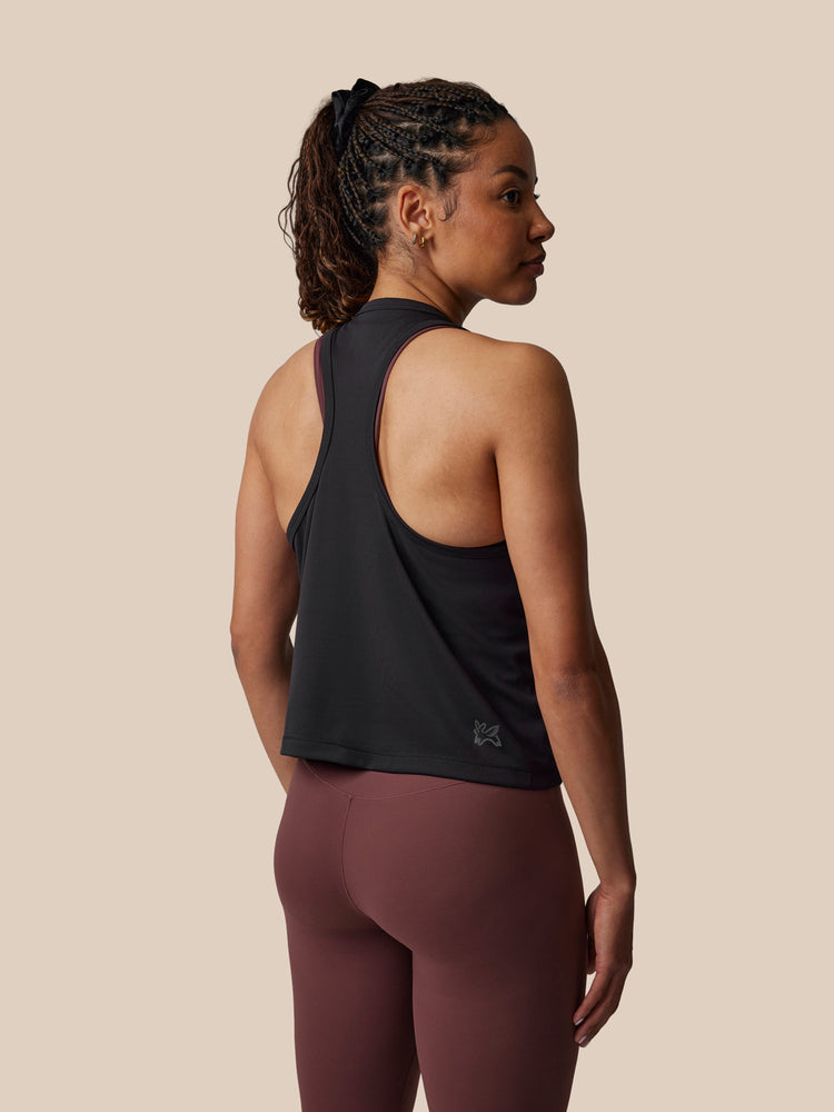 Women's Castore x Paul Smith Performance Tank Top - Black
