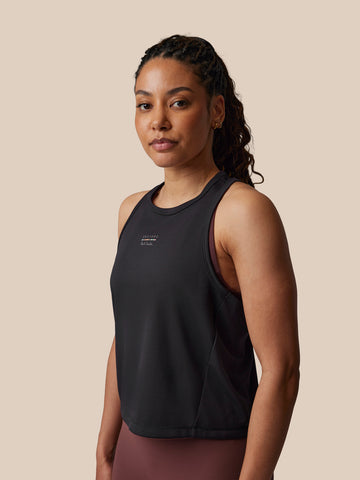 Women's Castore x Paul Smith Performance Tank Top - Black