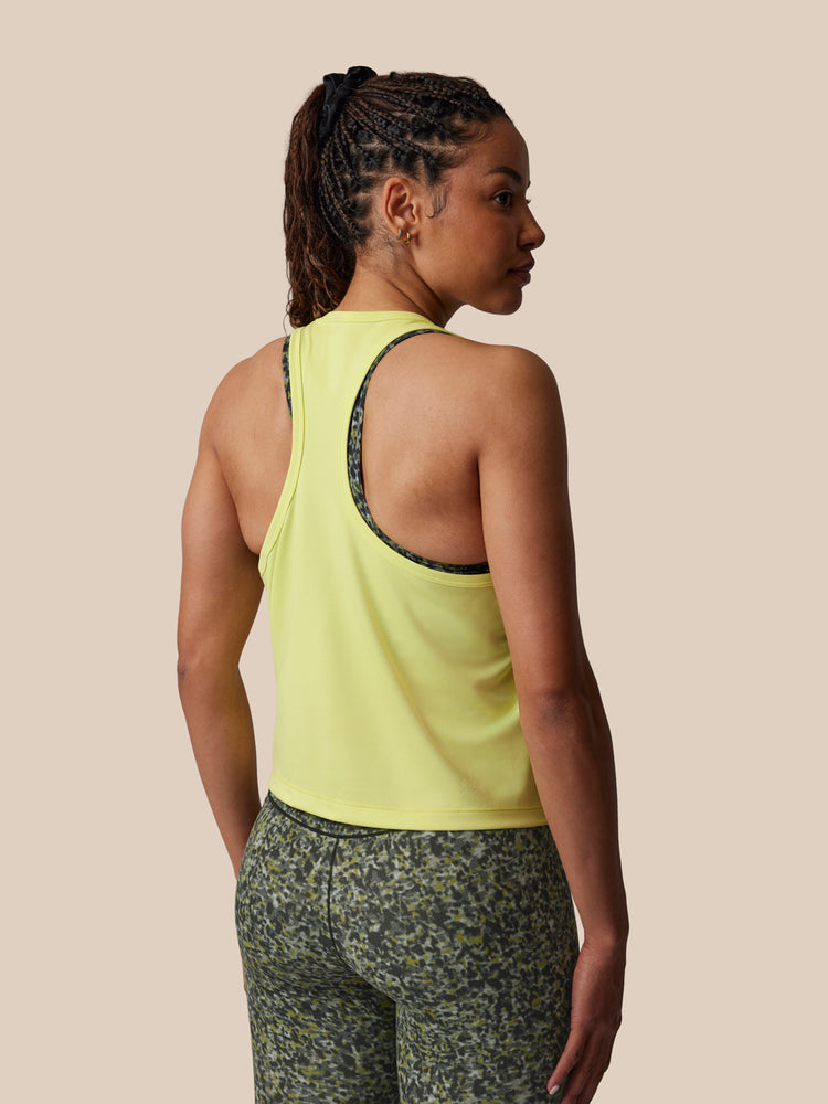 Women's Castore x Paul Smith Performance Tank Top - Lime