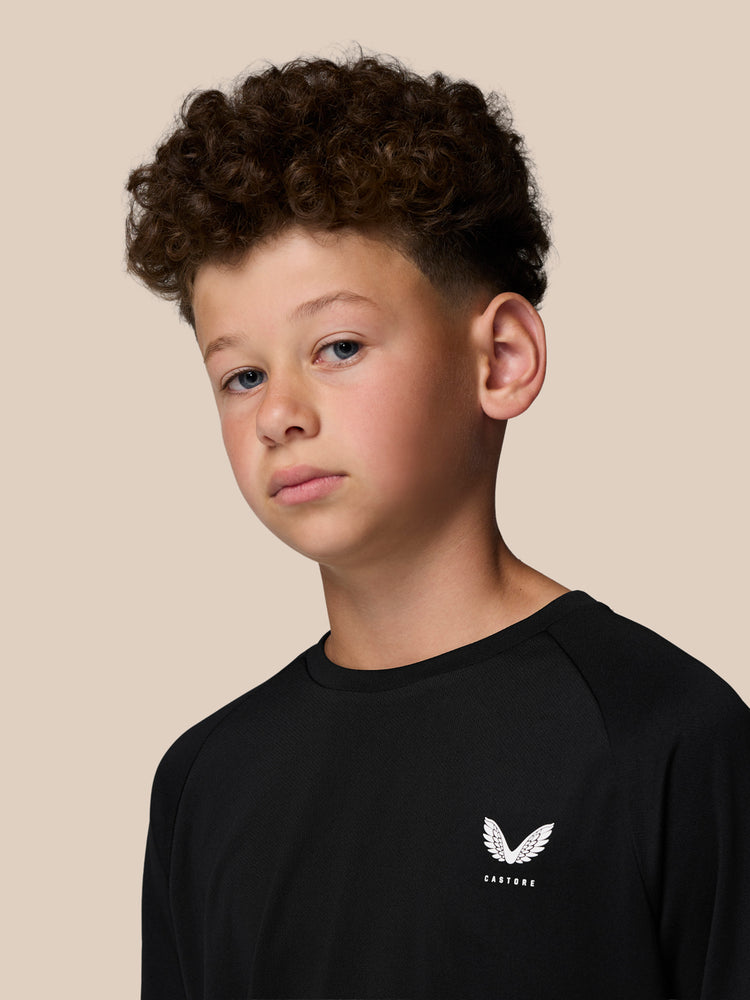 Junior Adapt Short Sleeve T-Shirt - Black
