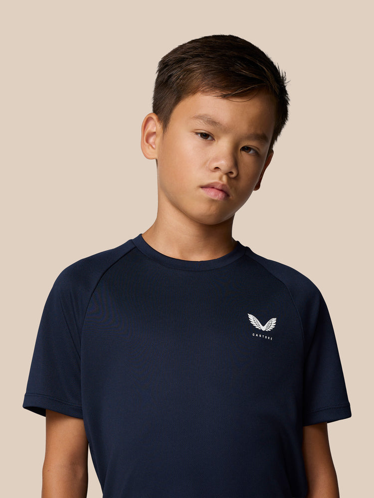 Junior Adapt Short Sleeve T Shirt - Navy