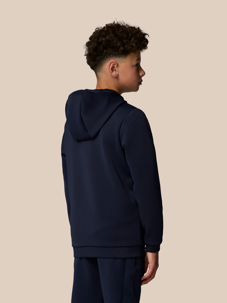 Junior Flex Scuba Long Sleeve Hoodie (Unisex) - Navy