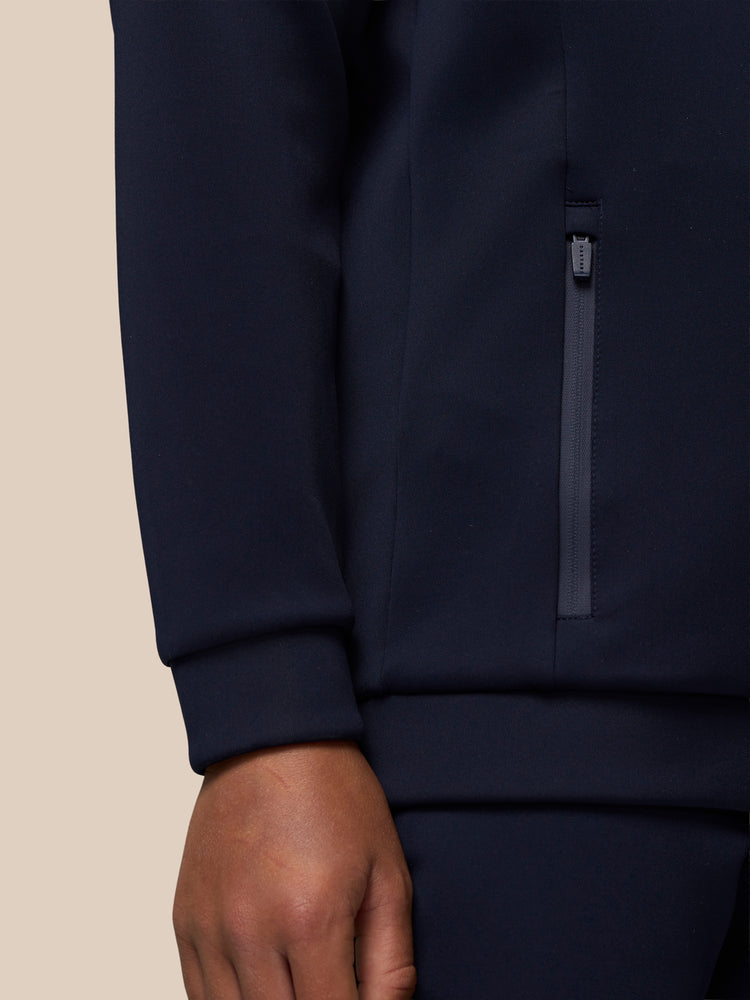 Junior Flex Scuba Long Sleeve Hoodie (Unisex) - Navy