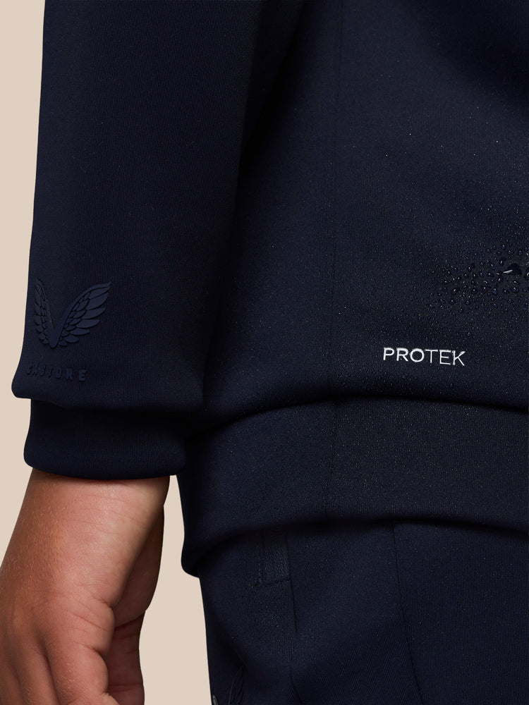 Junior Flex Scuba Long Sleeve Hoodie (Unisex) - Navy