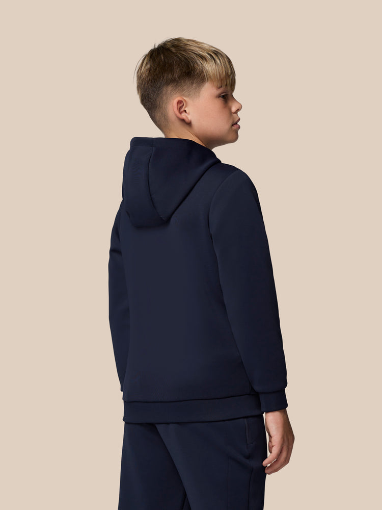 Junior Scuba Full Zip Through Long Sleeve Jacket (Unisex) - Navy