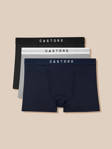 Active 3 Pack Boxers - Grey