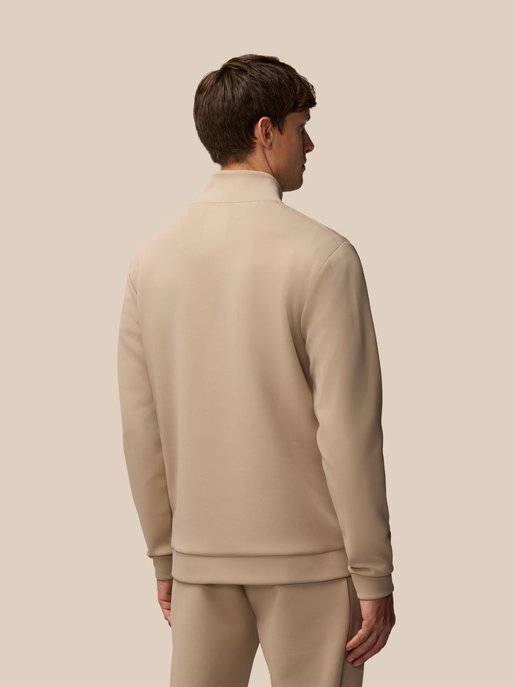 Flex Lifestyle 1/4 Zip - Mushroom