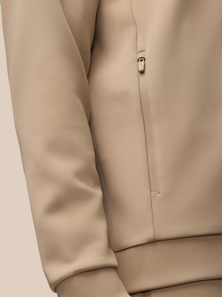 Flex Lifestyle 1/4 Zip - Mushroom