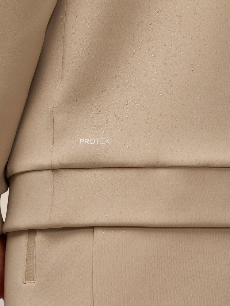 Flex Lifestyle 1/4 Zip - Mushroom