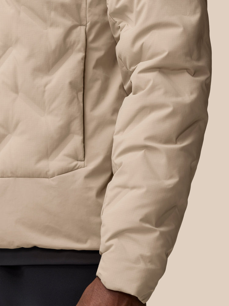 Men’s Padded Jacket - Mushroom