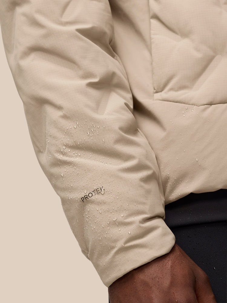 Men’s Padded Jacket - Mushroom