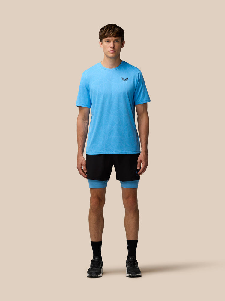Men's Flow 2-in-1 Shorts - Black