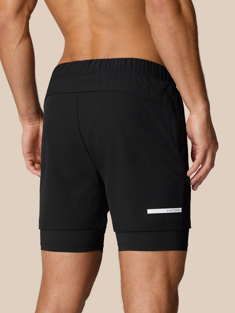 Flow Training 2-In-1 Short - Black