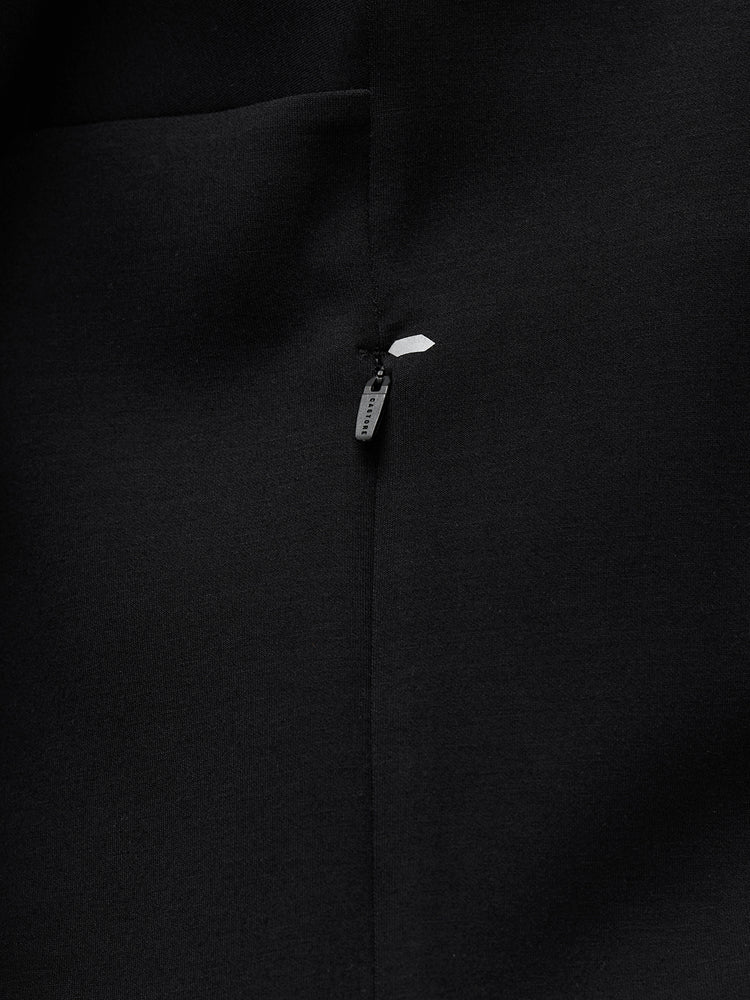 Travel Lifestyle Zip Hoodie - Black