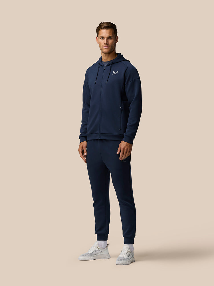 Travel Lifestyle Zip Hoodie - Navy