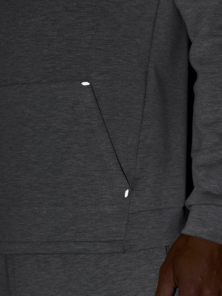 Travel Lifestyle Hoodie - Grey Marl