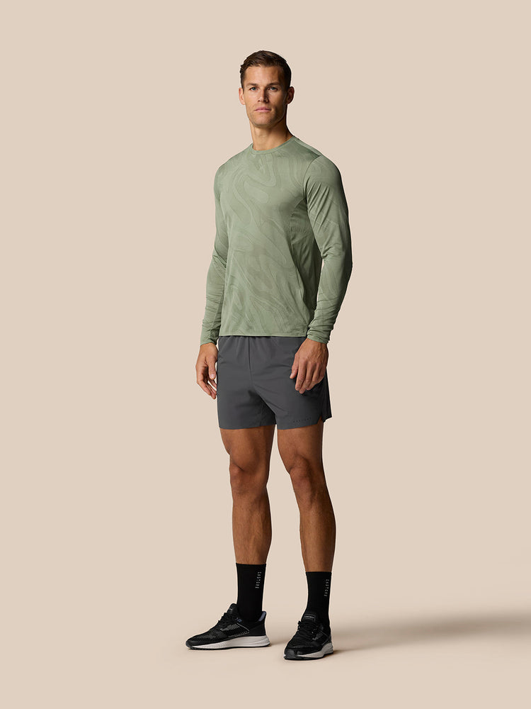 Zone Training LVS 5" Shorts - Gunmetal/ Black Reflective