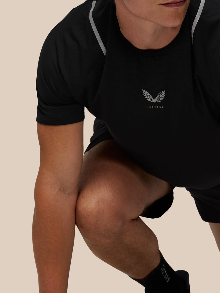 Men's Apex Short Sleeve T Shirt - Black