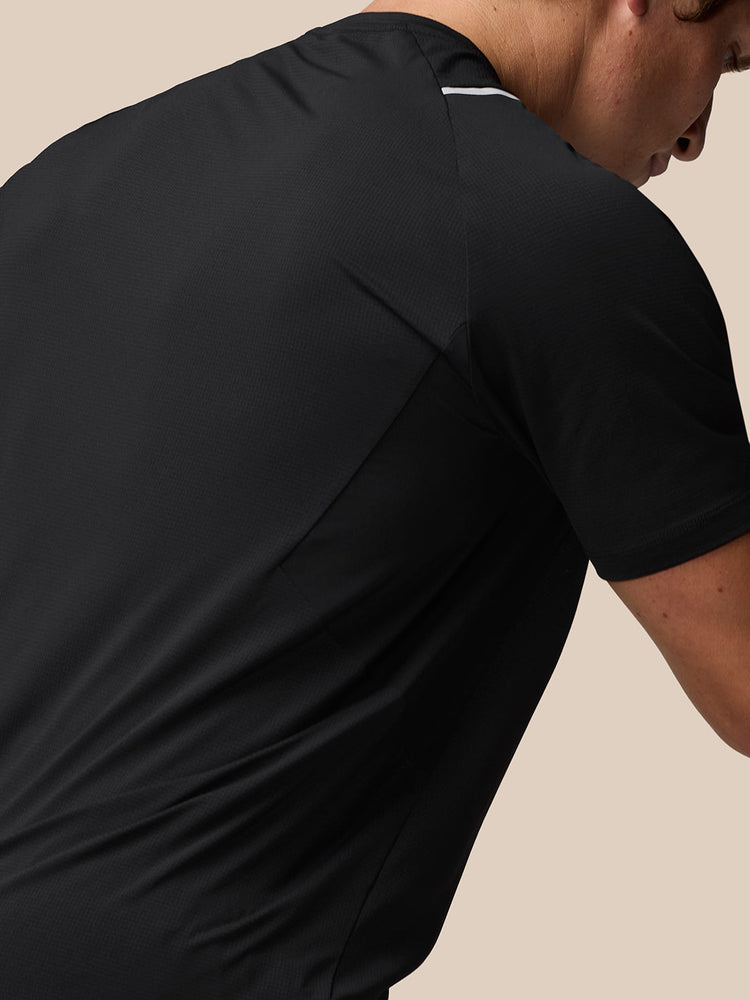 Men's Apex Short Sleeve T Shirt - Black