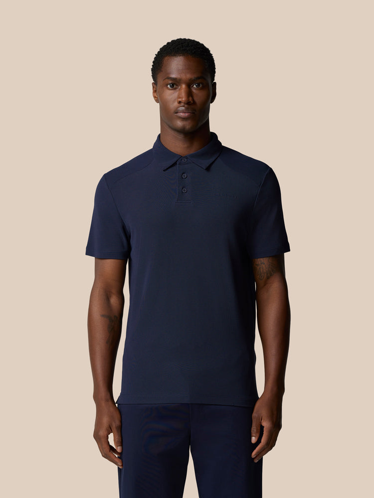 Elevated Lifestyle Polo - Midnight Navy