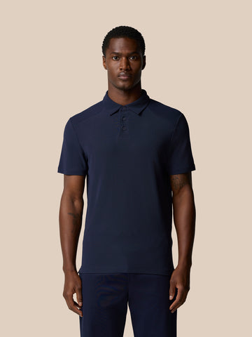 Elevated Lifestyle Polo - Midnight Navy