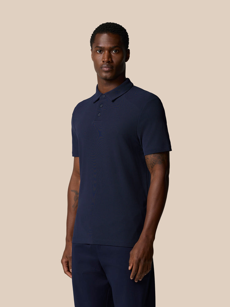 Elevated Lifestyle Polo - Midnight Navy