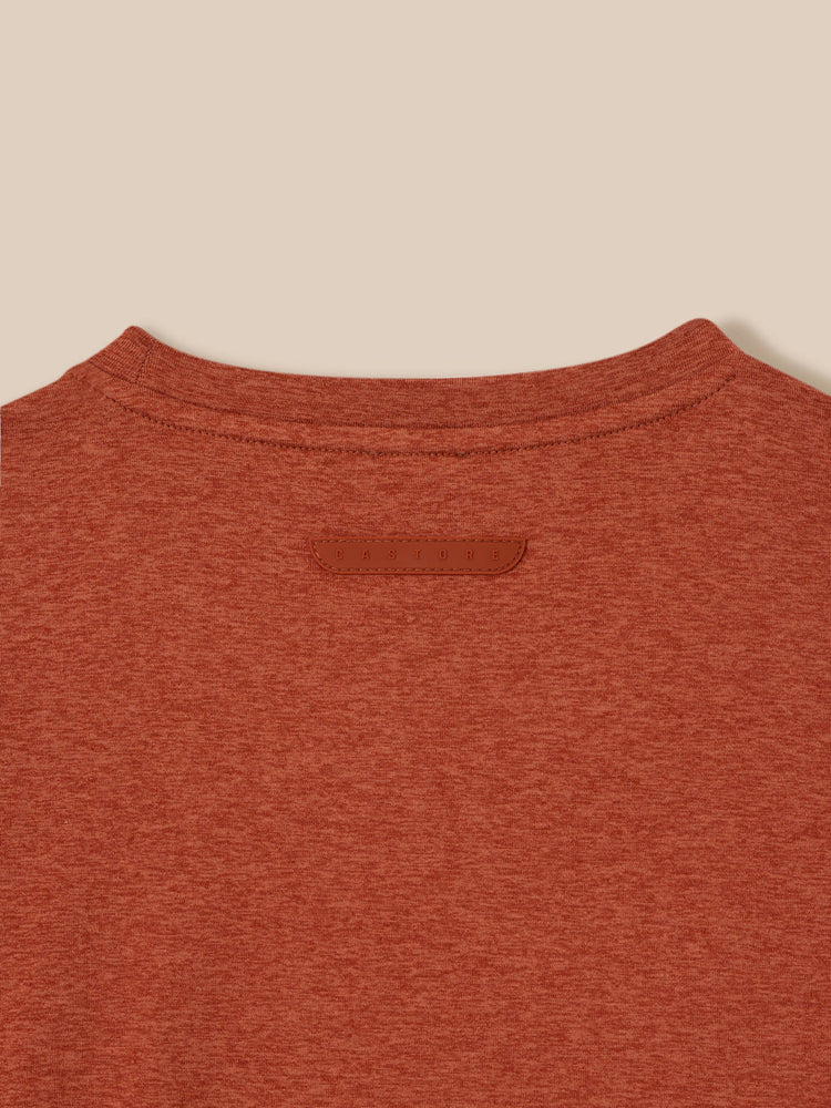 Elevated Lifestyle Short Sleeve T Shirt - Dark Rust