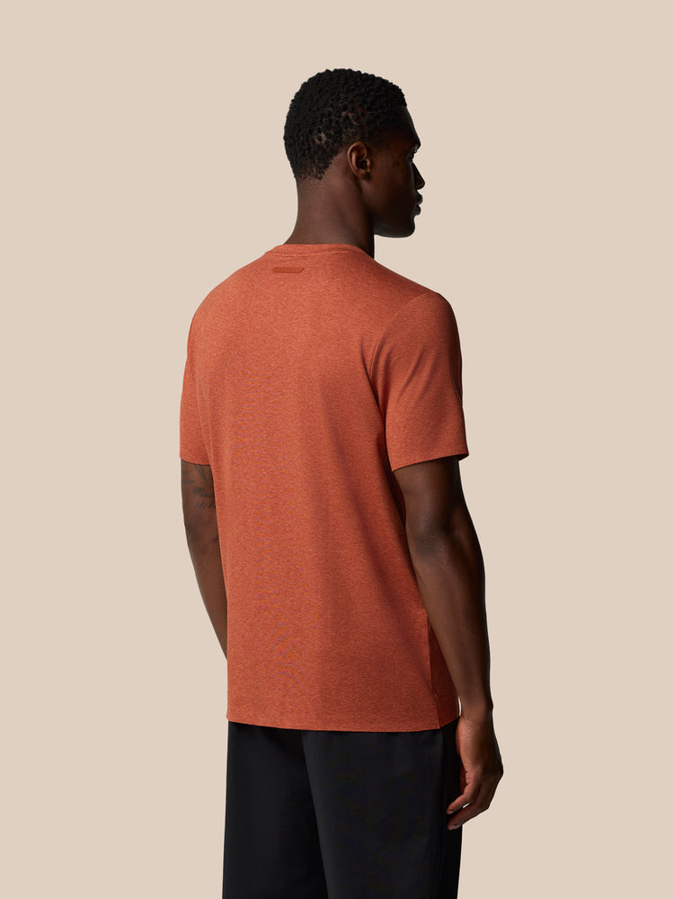 Elevated Lifestyle Short Sleeve T Shirt - Dark Rust