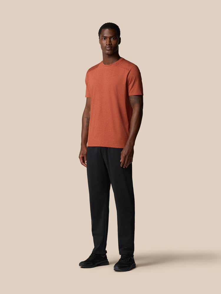 Elevated Lifestyle Short Sleeve T Shirt - Dark Rust