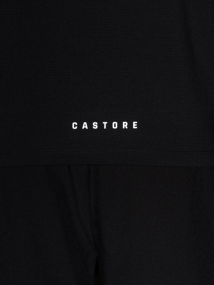 Men's Apex Quarter Zip Long Sleeve Top - Black