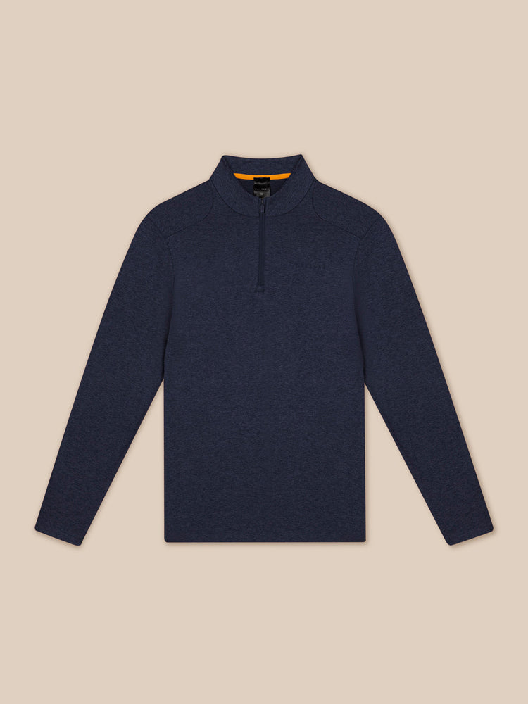 Elevated Lifestyle 1/4 Zip Top - Midnight Navy