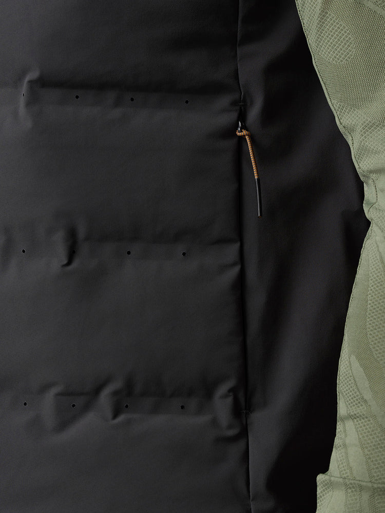 Zone Training LVS Insulated Gilet - Gunmetal/Black Reflective