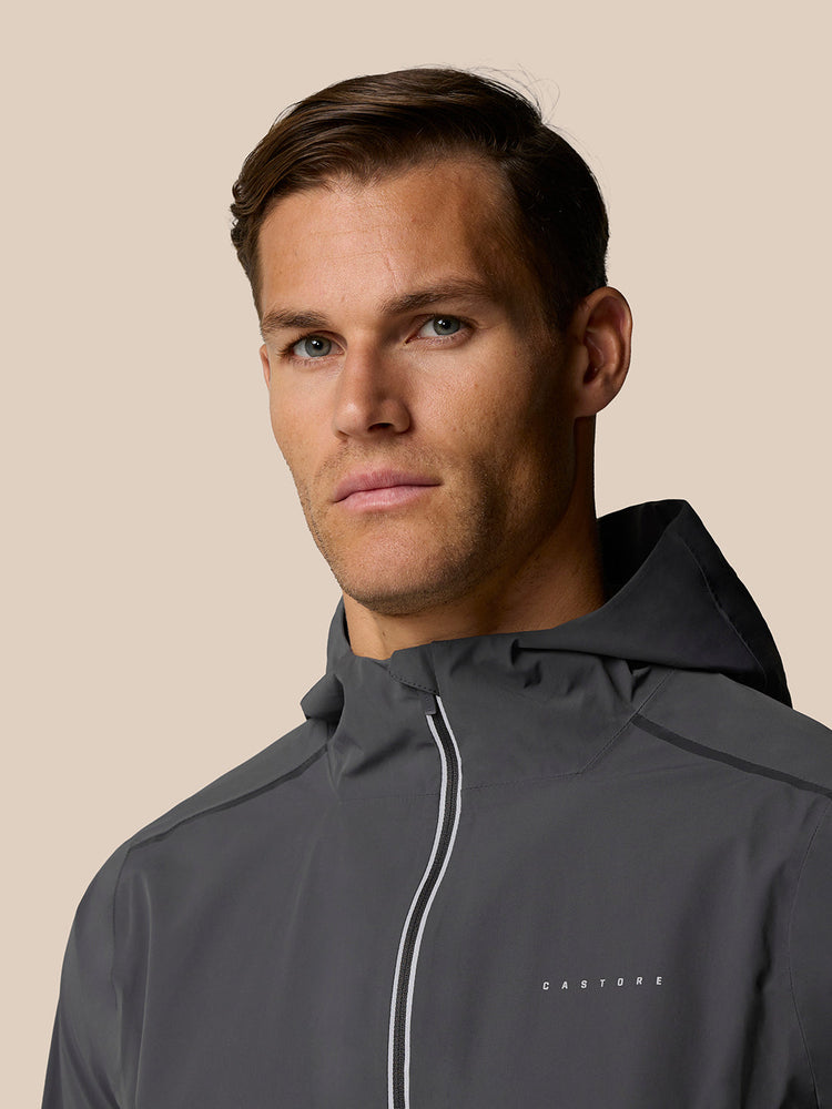 Zone Training LVS Jacket - Gunmetal/Black Reflective
