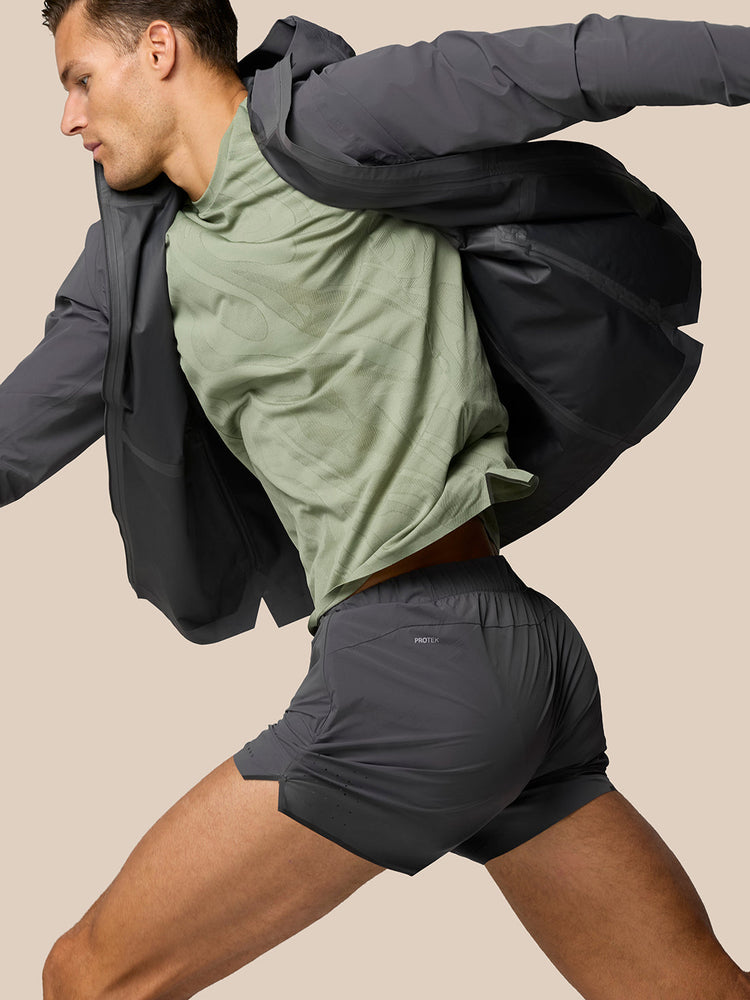 Zone Training LVS Jacket - Gunmetal/Black Reflective