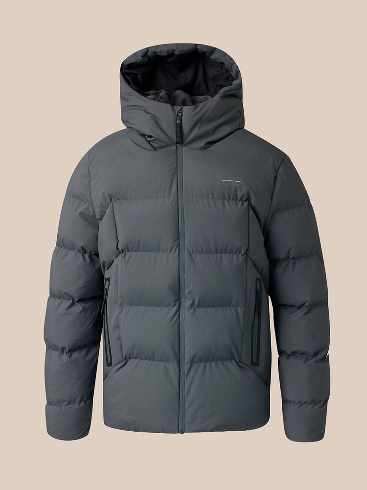 Men's Castore x Paul Smith Long Sleeve Quilted Jacket - Charcoal