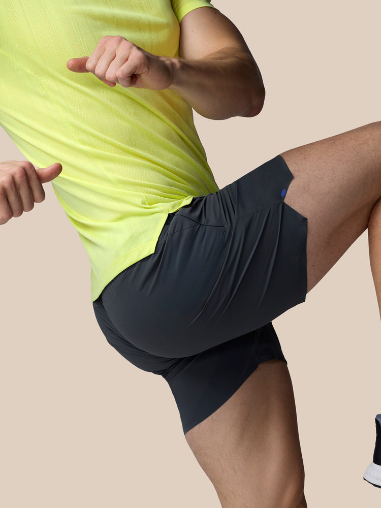 Men's Castore x Paul Smith Performance 6'' Shorts - Charcoal