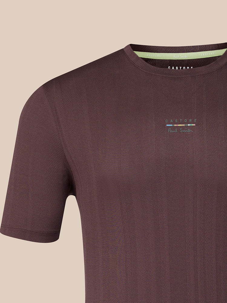 Men's Castore x Paul Smith Short Sleeve T-Shirt - Purple
